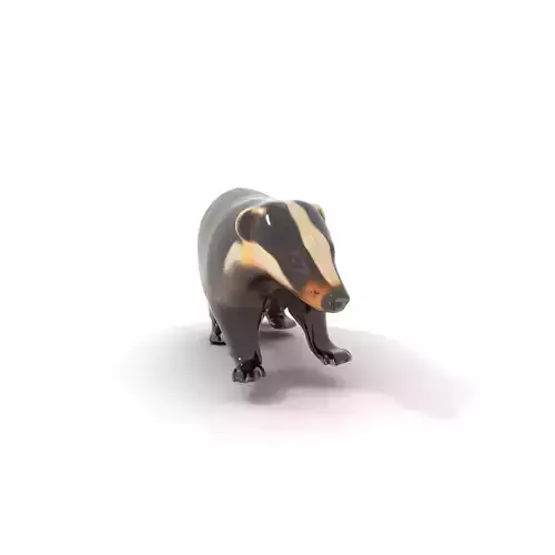 Realistic Badger Fur model pack