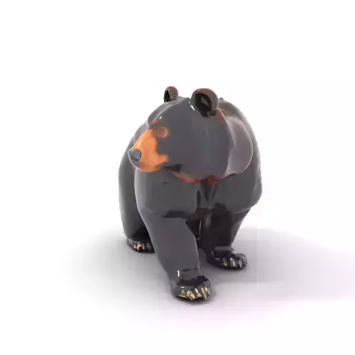 Realistic Black Bear model pack