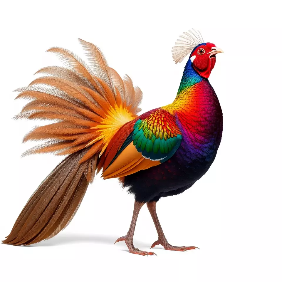 Vibrant Pheasant model pack Low-poly 3D model_2