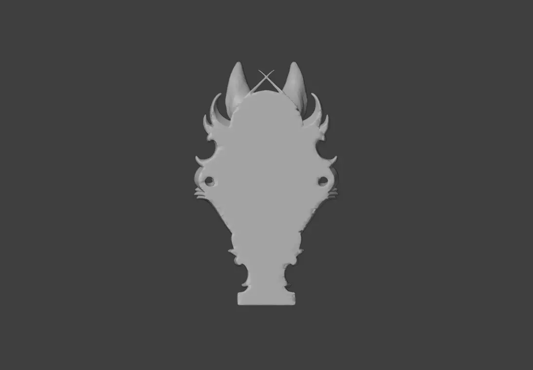 Guardian of the Afterlife Low-poly 3D model_18