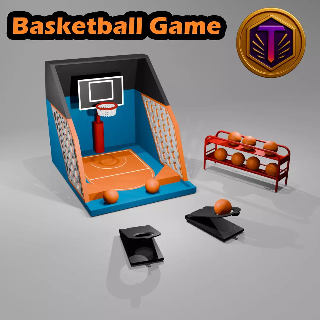 Basketball Game - Juego 3D print model_0