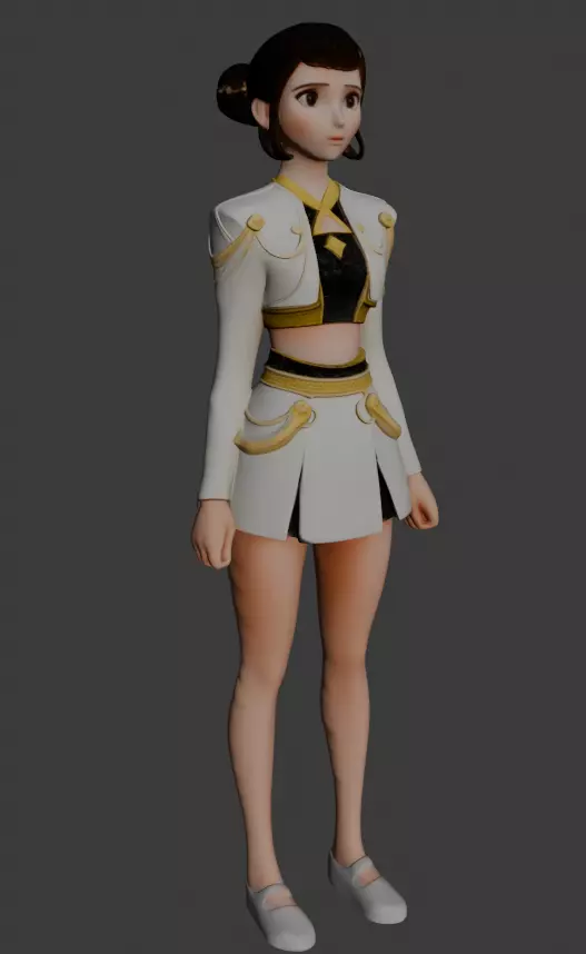 Zoey - K Pop Demon Hunters 3D print model_8