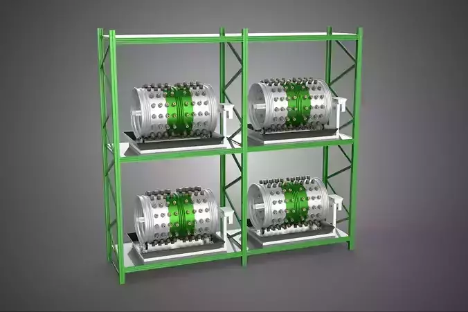 DRUM TRAY ARRAY SHELF RACK ROTARY HYDROPONIC PLANT GARDEN INDOOR