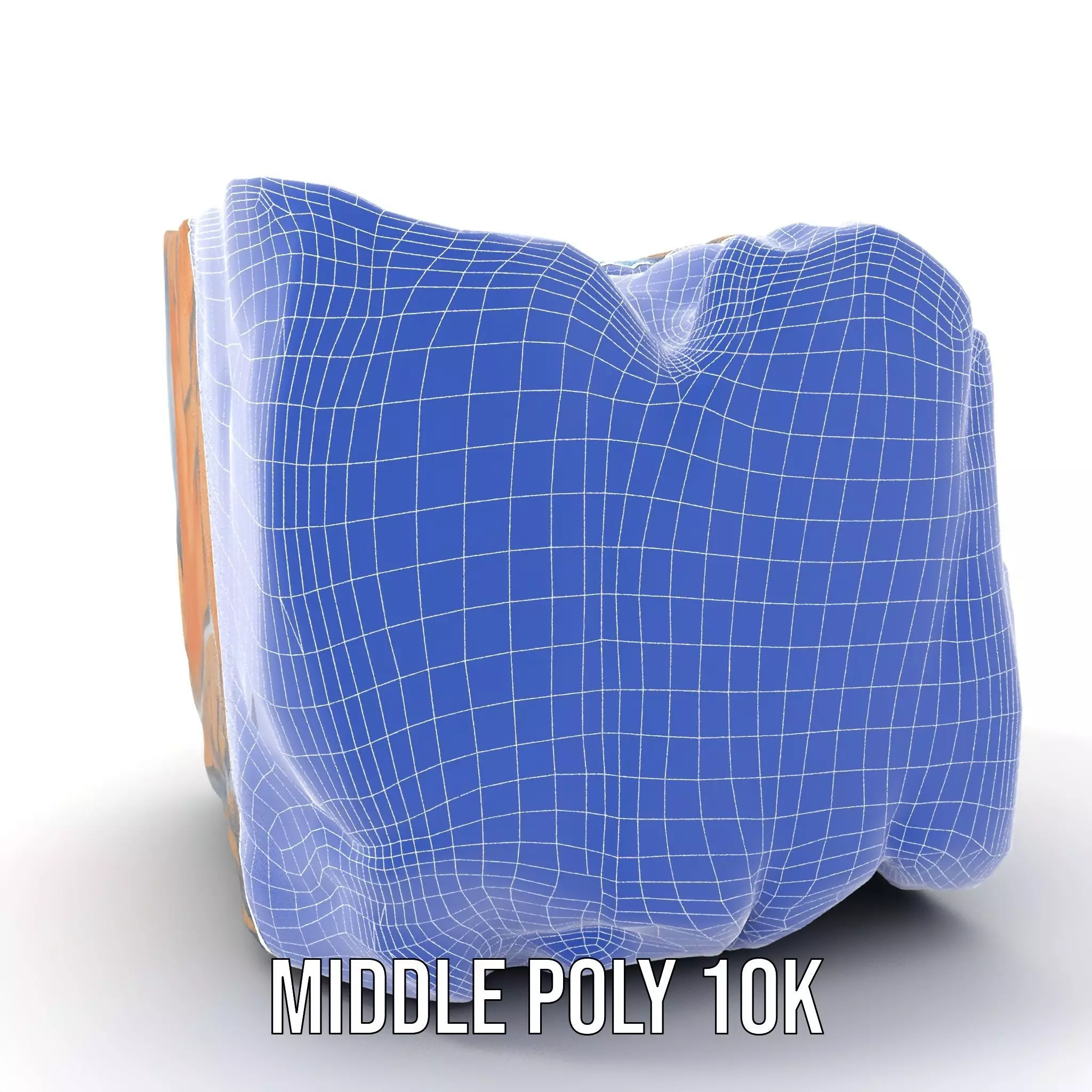 Vibrant Waterfall Terrain model pack Low-poly 3D model_21