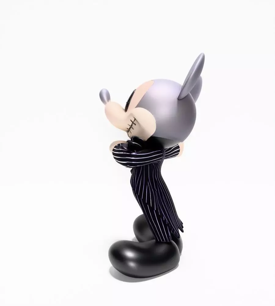 Mickey Mouse Jack Skellington Halloween toy 3D print model_7