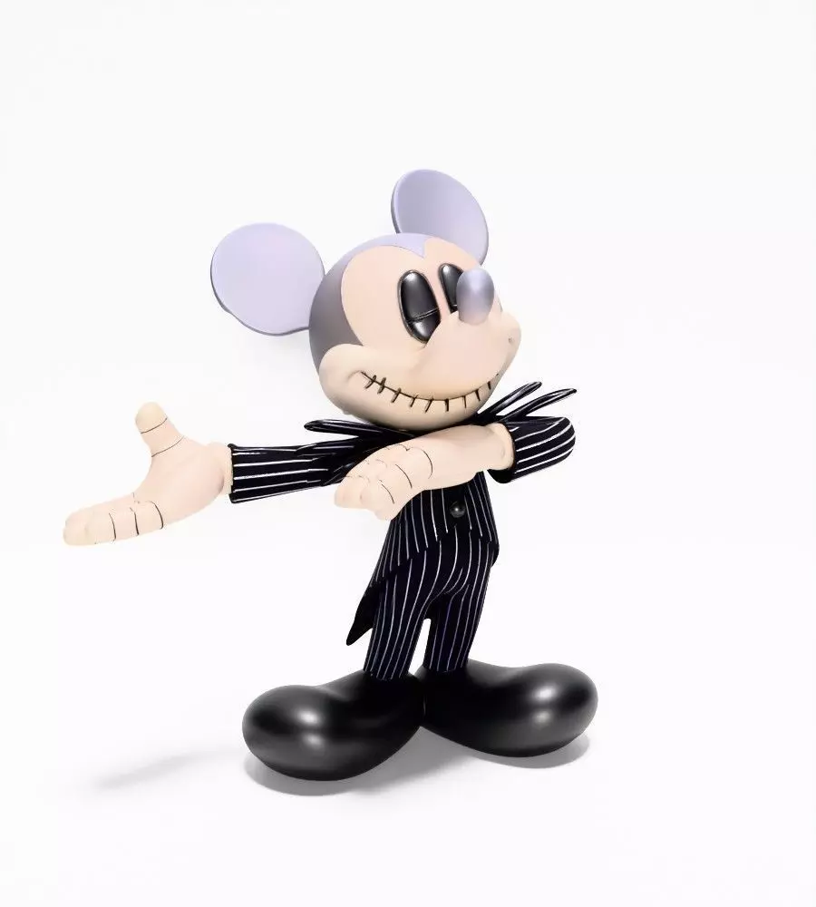 Mickey Mouse Jack Skellington Halloween toy 3D print model_21