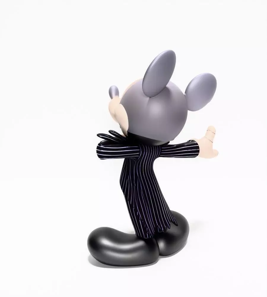 Mickey Mouse Jack Skellington Halloween toy 3D print model_9