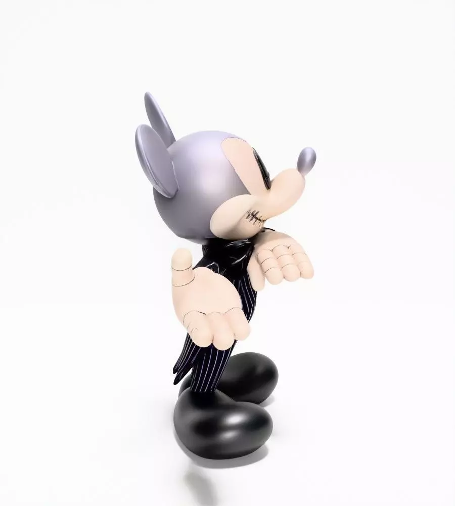 Mickey Mouse Jack Skellington Halloween toy 3D print model_17