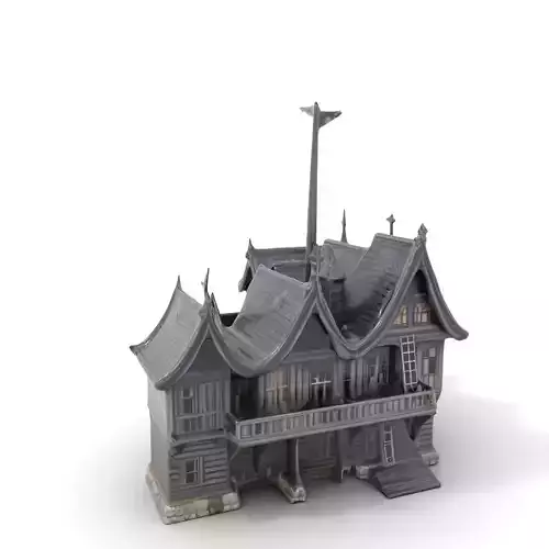 Gothic Mansion model pack