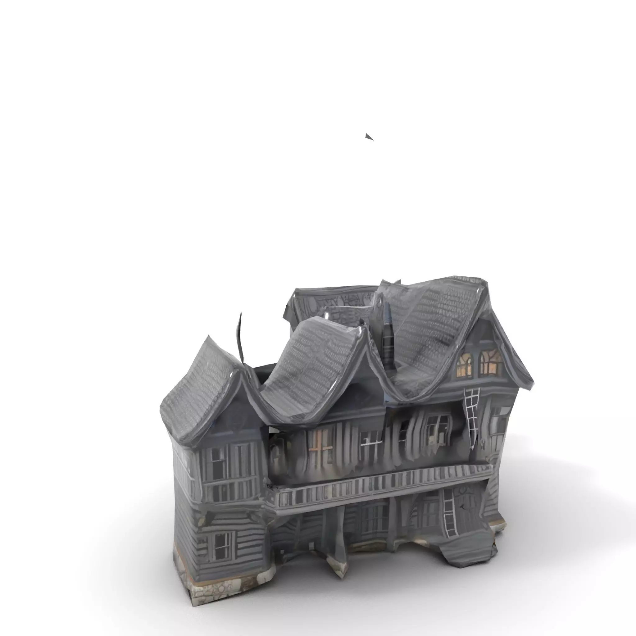 Gothic Mansion model pack Low-poly 3D model_12