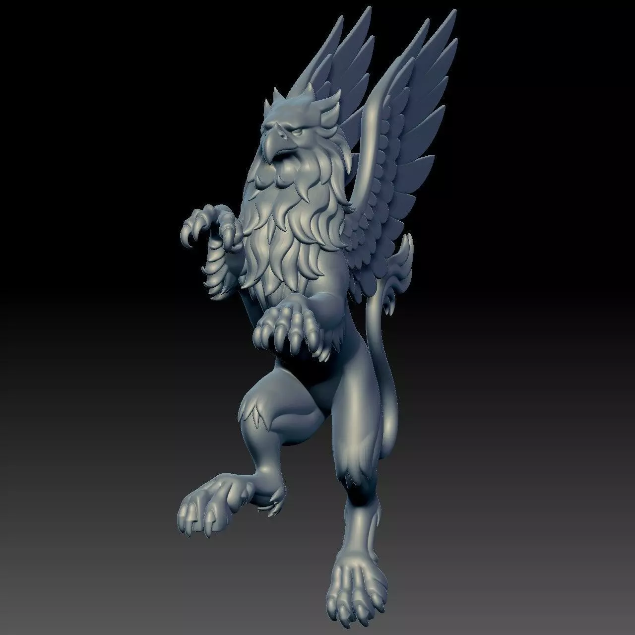 Griffin 3D Model  3D model_3