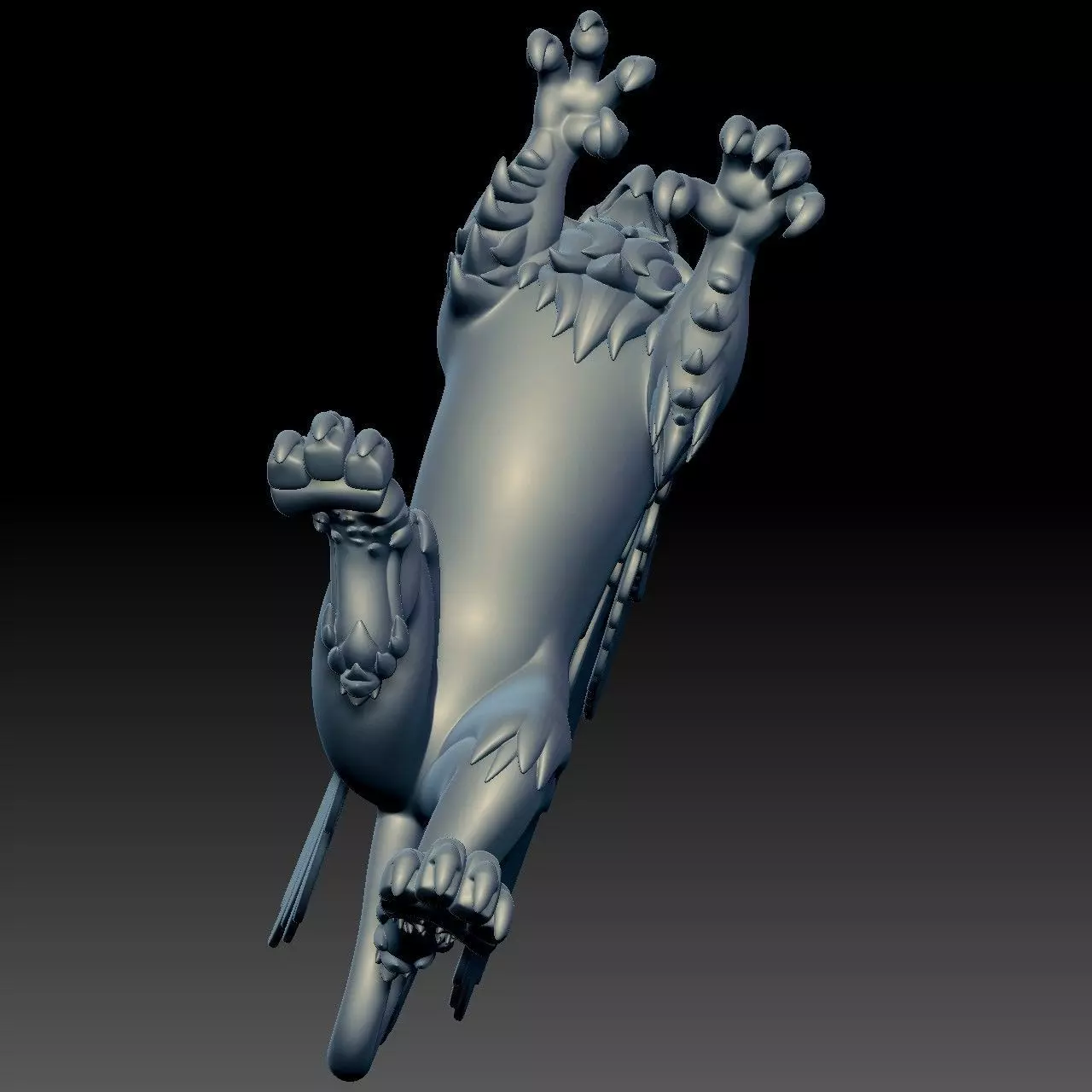 Griffin 3D Model  3D model_2