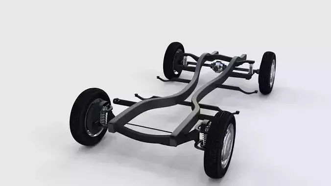 Mercedes Benz 190SL Chassis rev