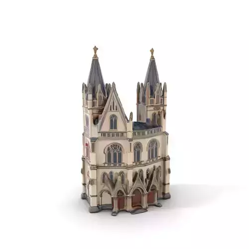 Gothic Cathedral Stone model pack