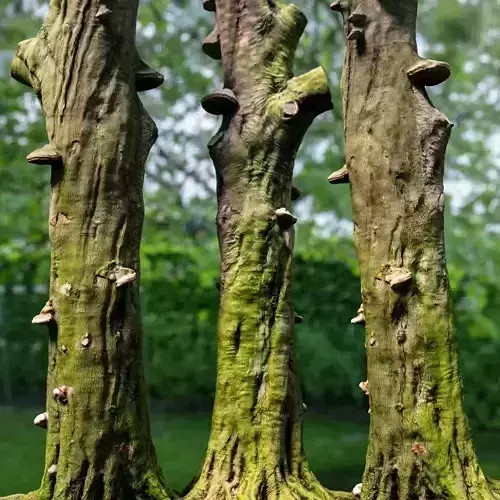 Dead Tree consumed by Fungus