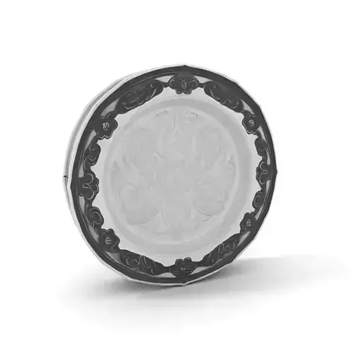 Ornate Silver Plate model pack