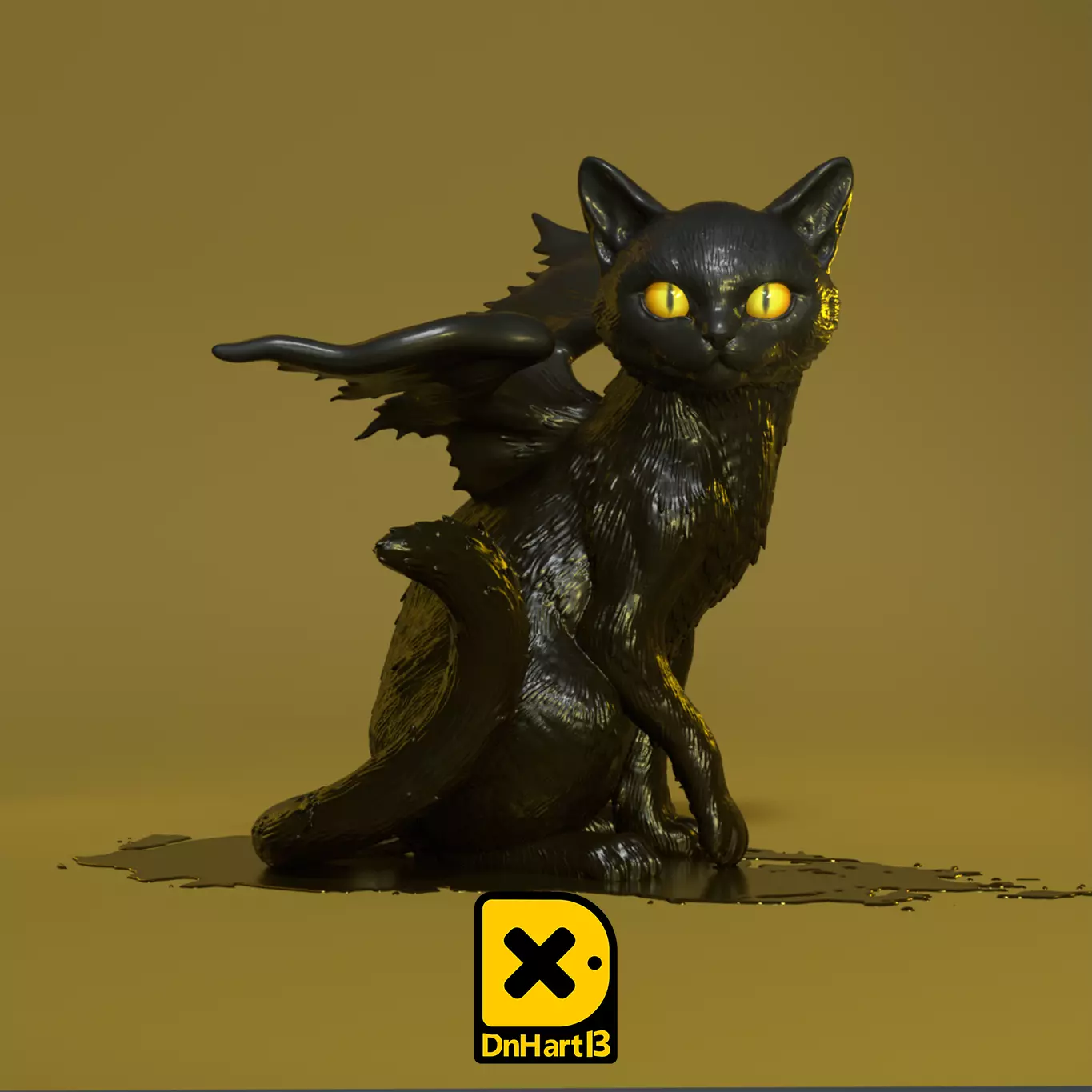 Tarcat - cat - death stranding 3D print model