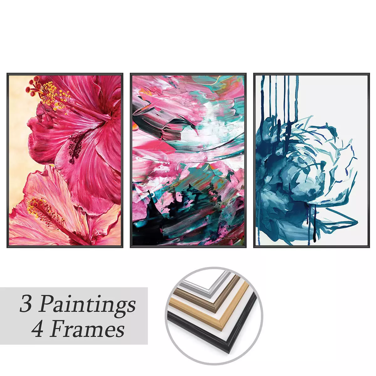 Wall Art Set 4393 3D model_0