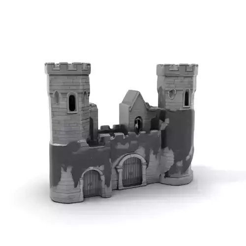 Dark Enchanted Castle model pack