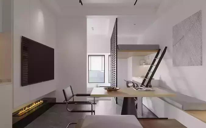 modern apartment interior