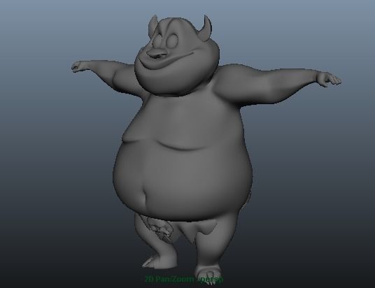 hogre monster 3D model_0