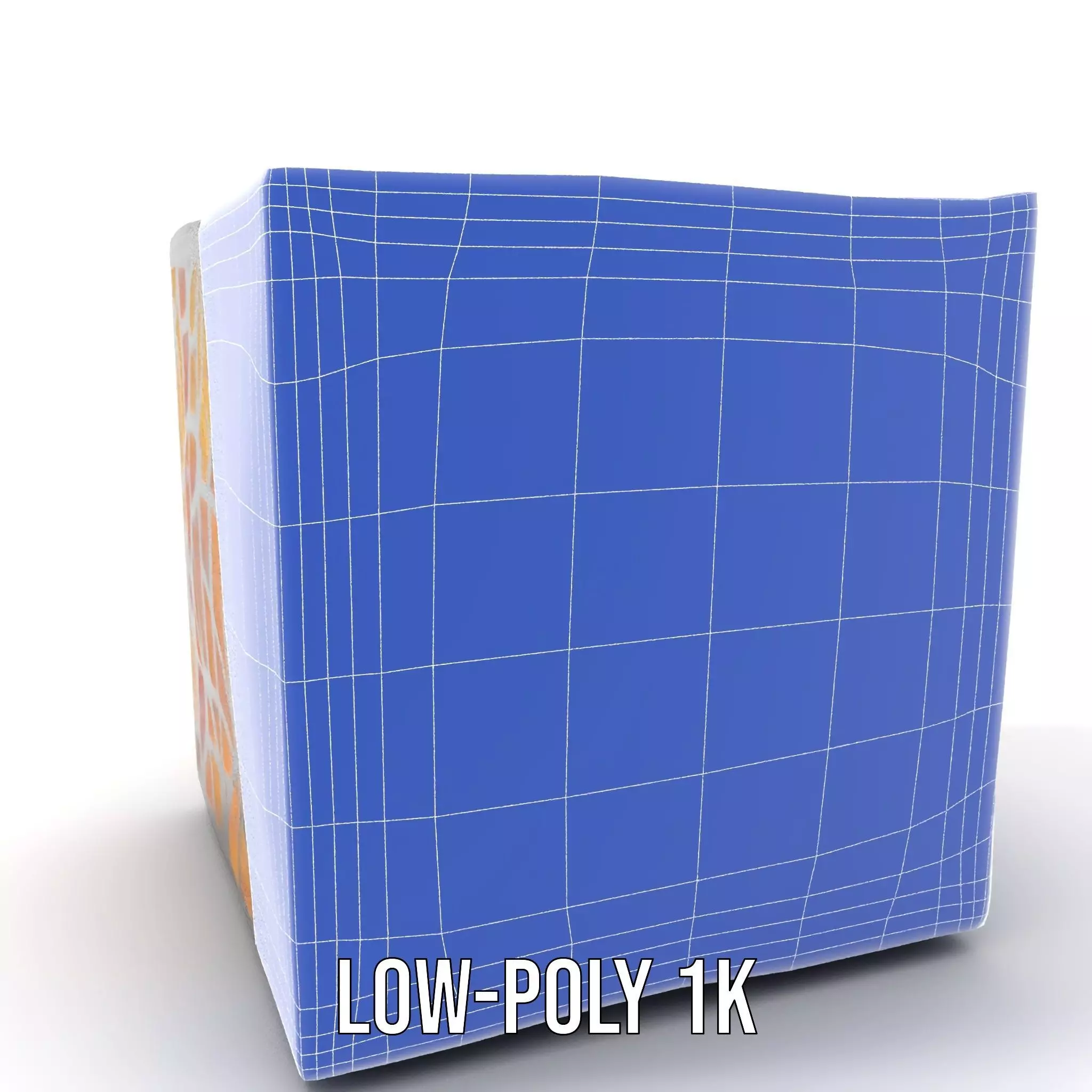 Amber Stained Glass Window model pack Low-poly 3D model_17