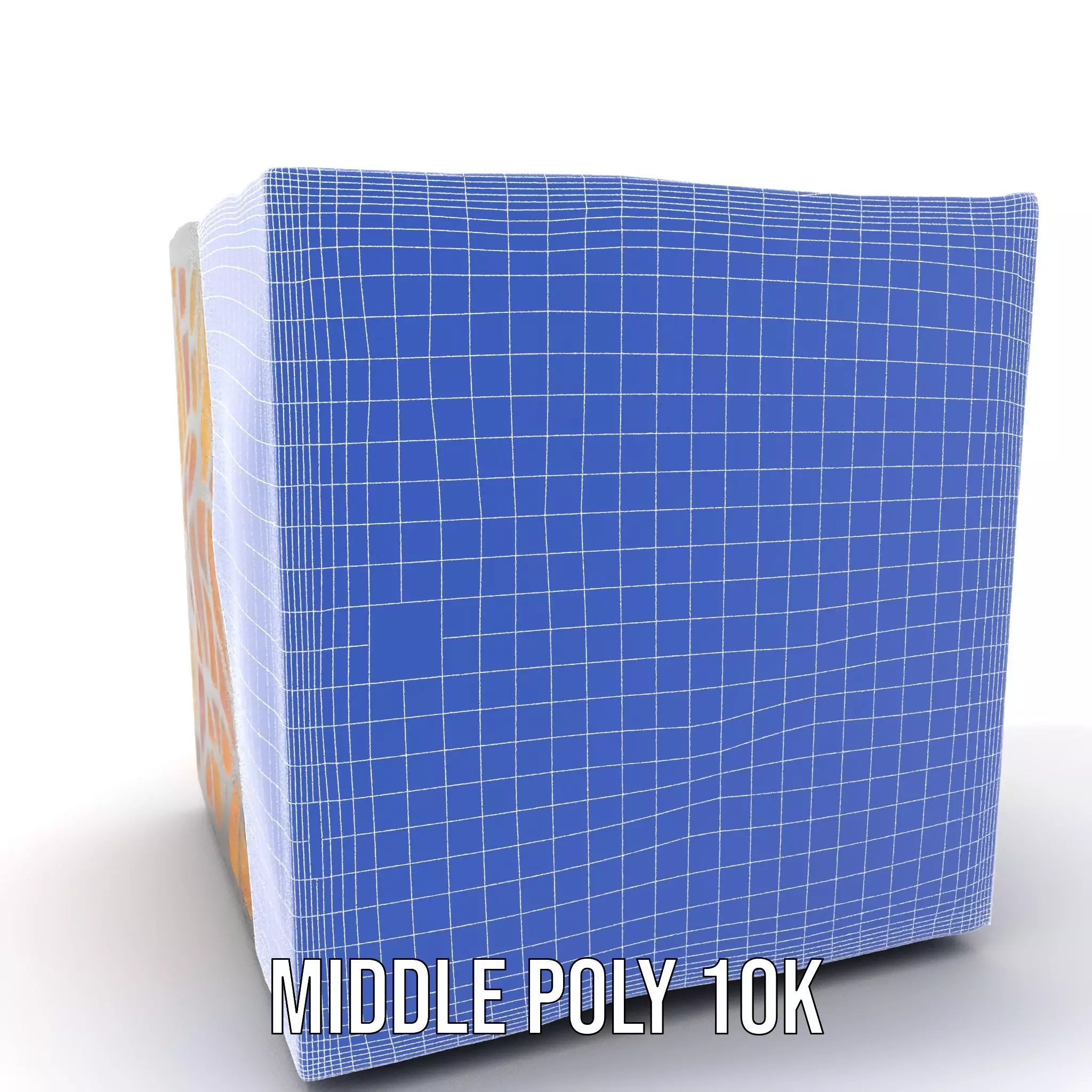 Amber Stained Glass Window model pack Low-poly 3D model_24