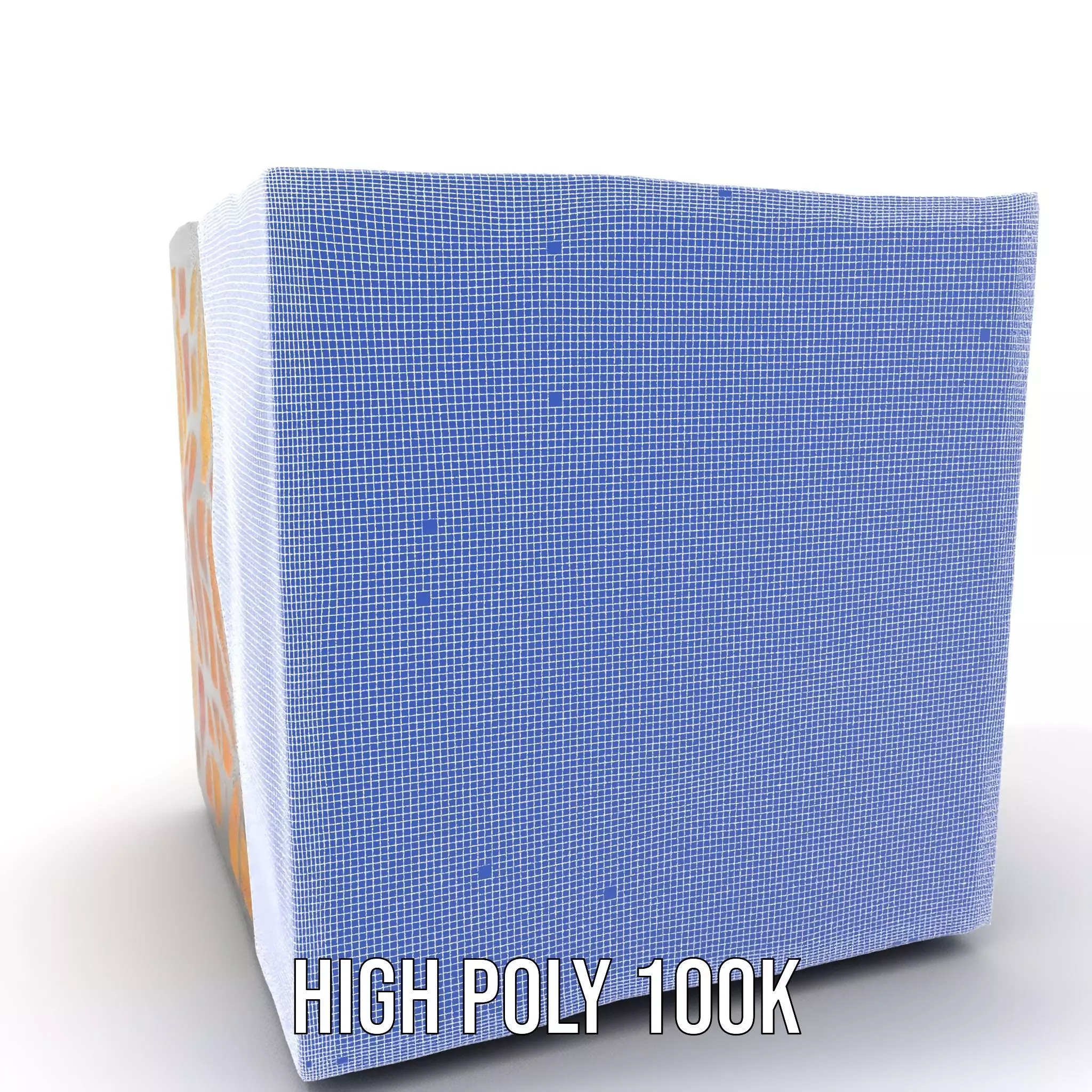 Amber Stained Glass Window model pack Low-poly 3D model_4