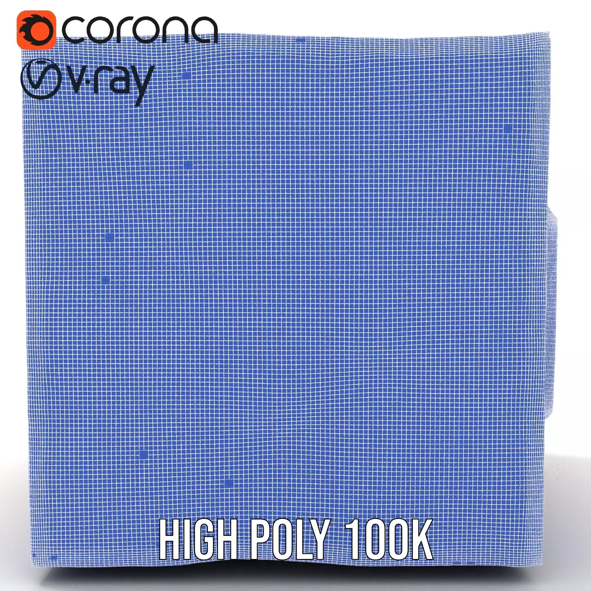 Amber Stained Glass Window model pack Low-poly 3D model_34