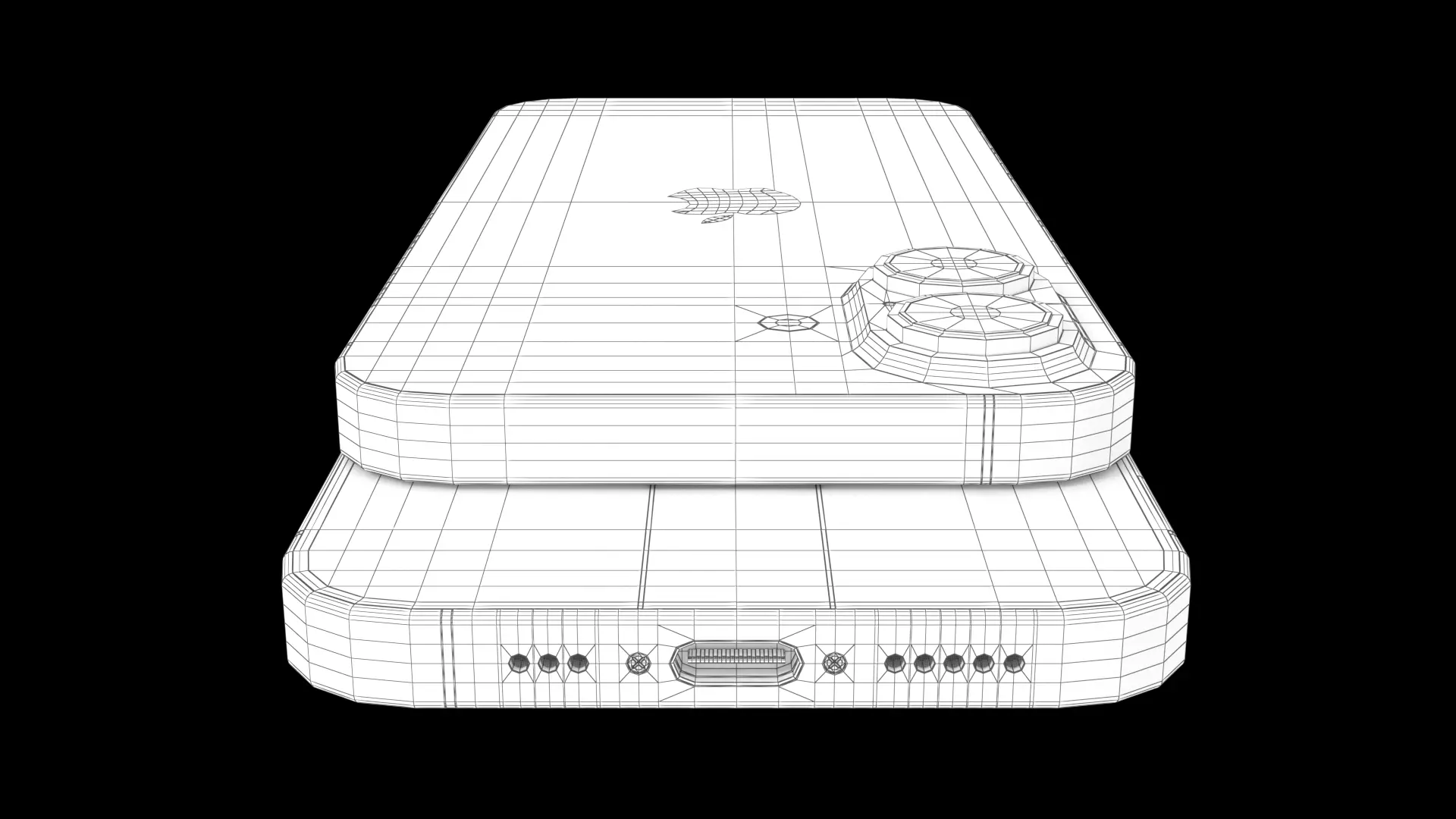 Apple iPhone 17 Mist Blue 3D model_7