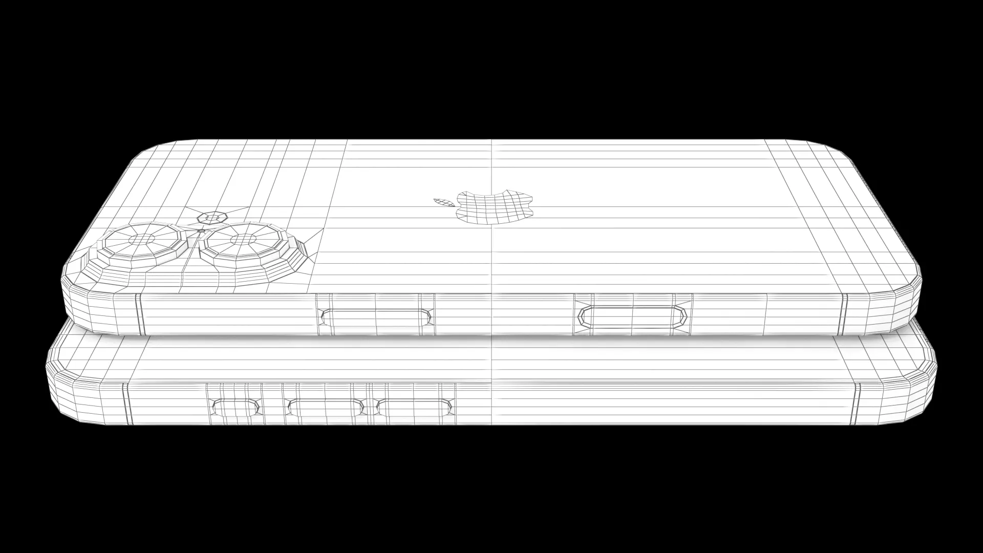 Apple iPhone 17 Mist Blue 3D model_9