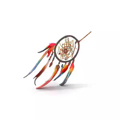 Colorful Dreamcatcher model pack