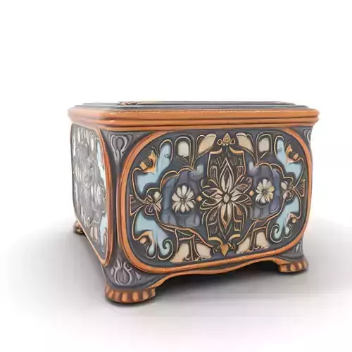 Elegant Ornate Box model pack