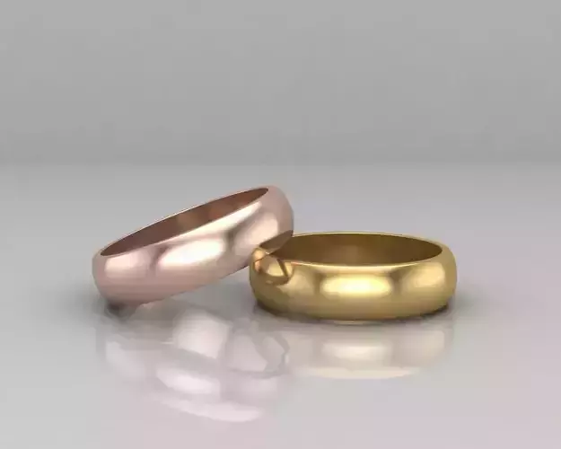Pack of 19 rings in all sizes and widths 35-1-MWC 3D print model 3D print model