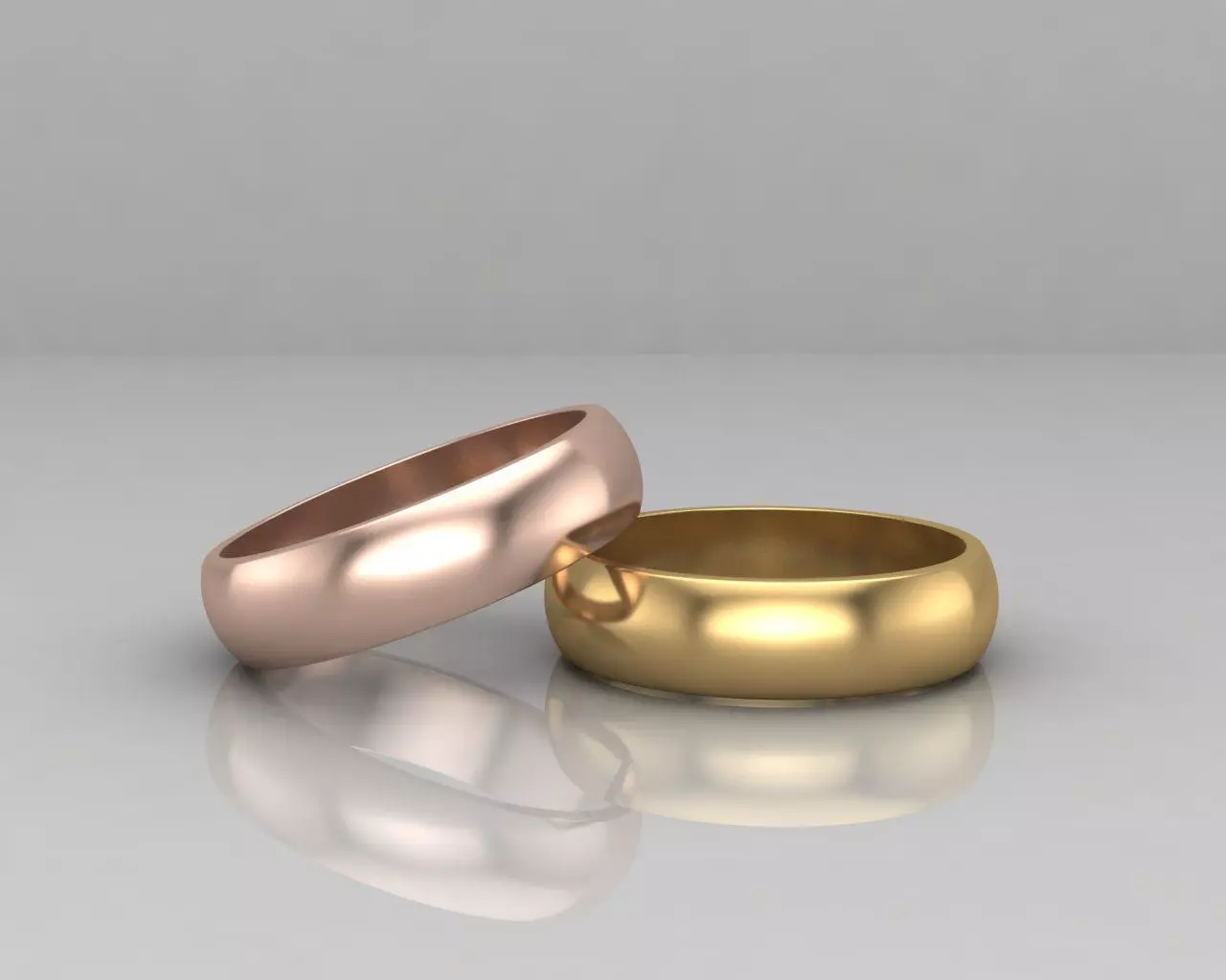 Pack of 19 rings in all sizes and widths 35-1-MWC 3D print model 3D print model