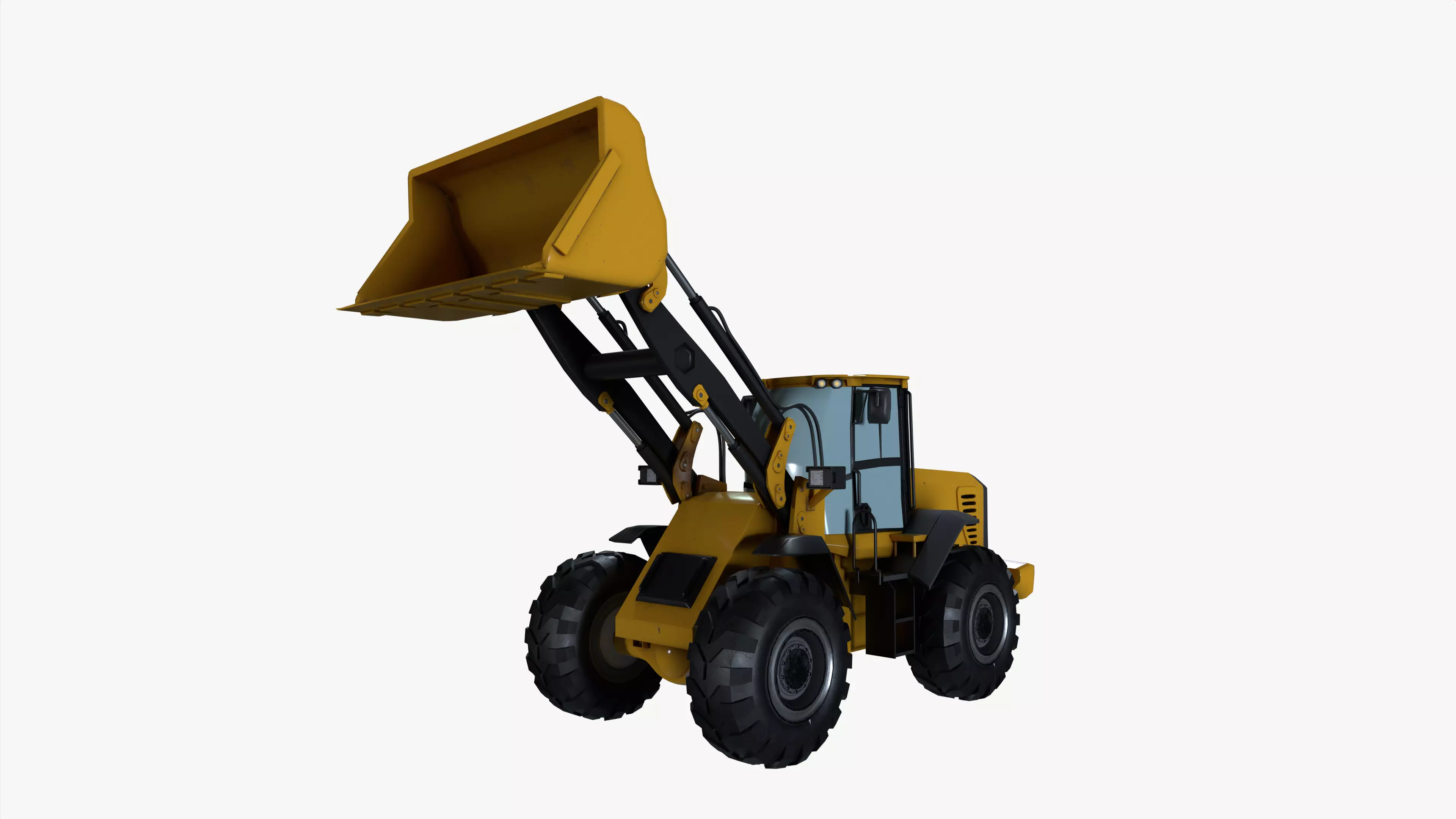 Wheel Loader 3D model