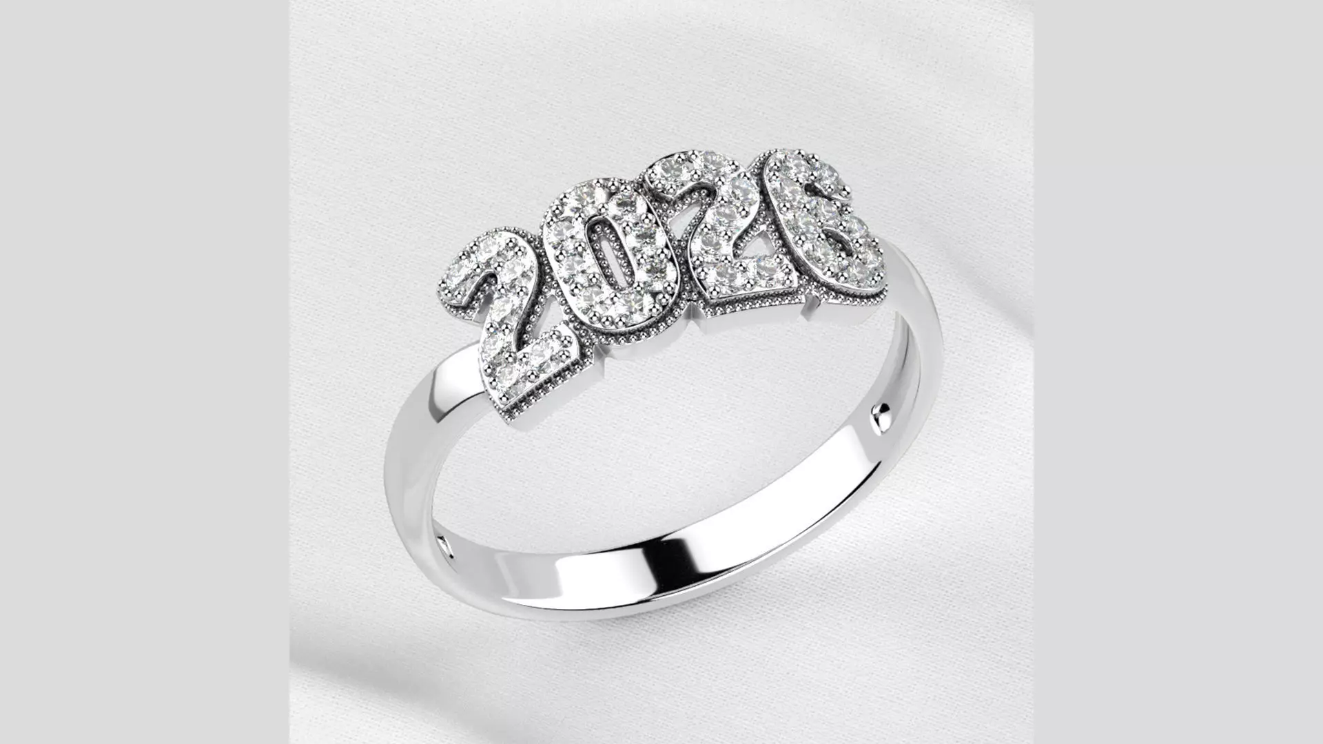 2026 Year Silver or Gold Ring 3D print model
