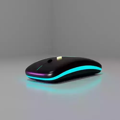 Realistic Computer Mouse 3D Model