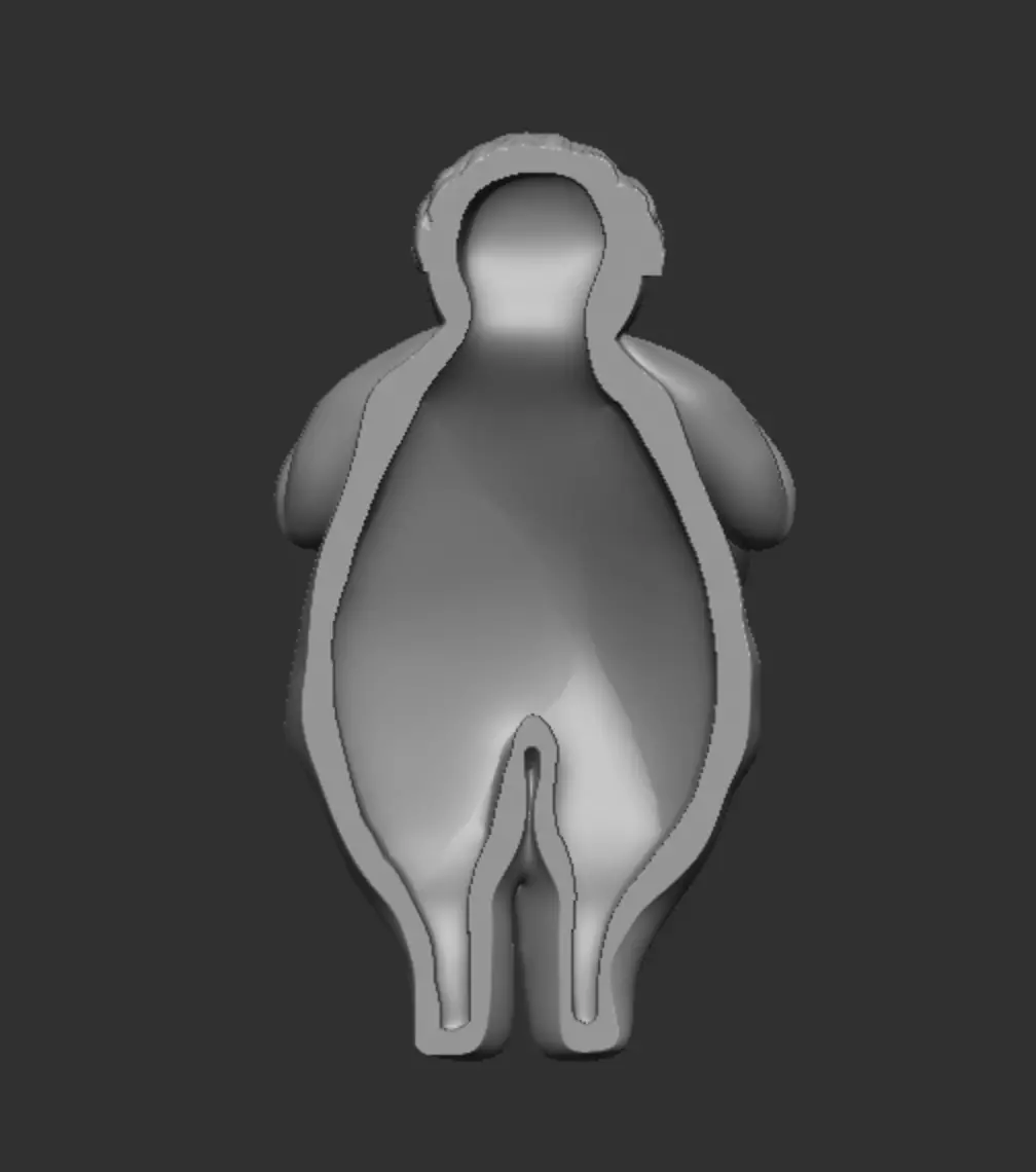 Ancient Goddess of Fertility 3D print model_1