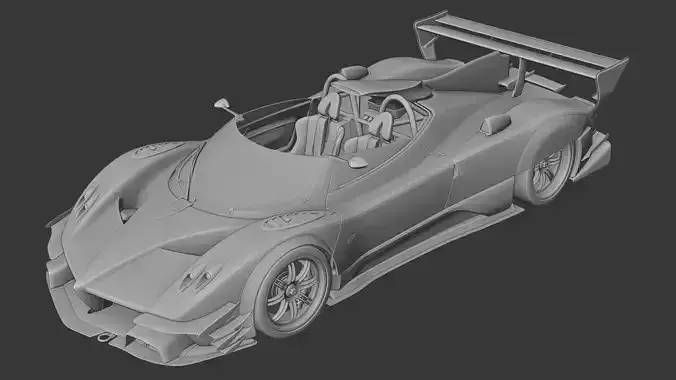 Pagani Zonda Revo Barchetta