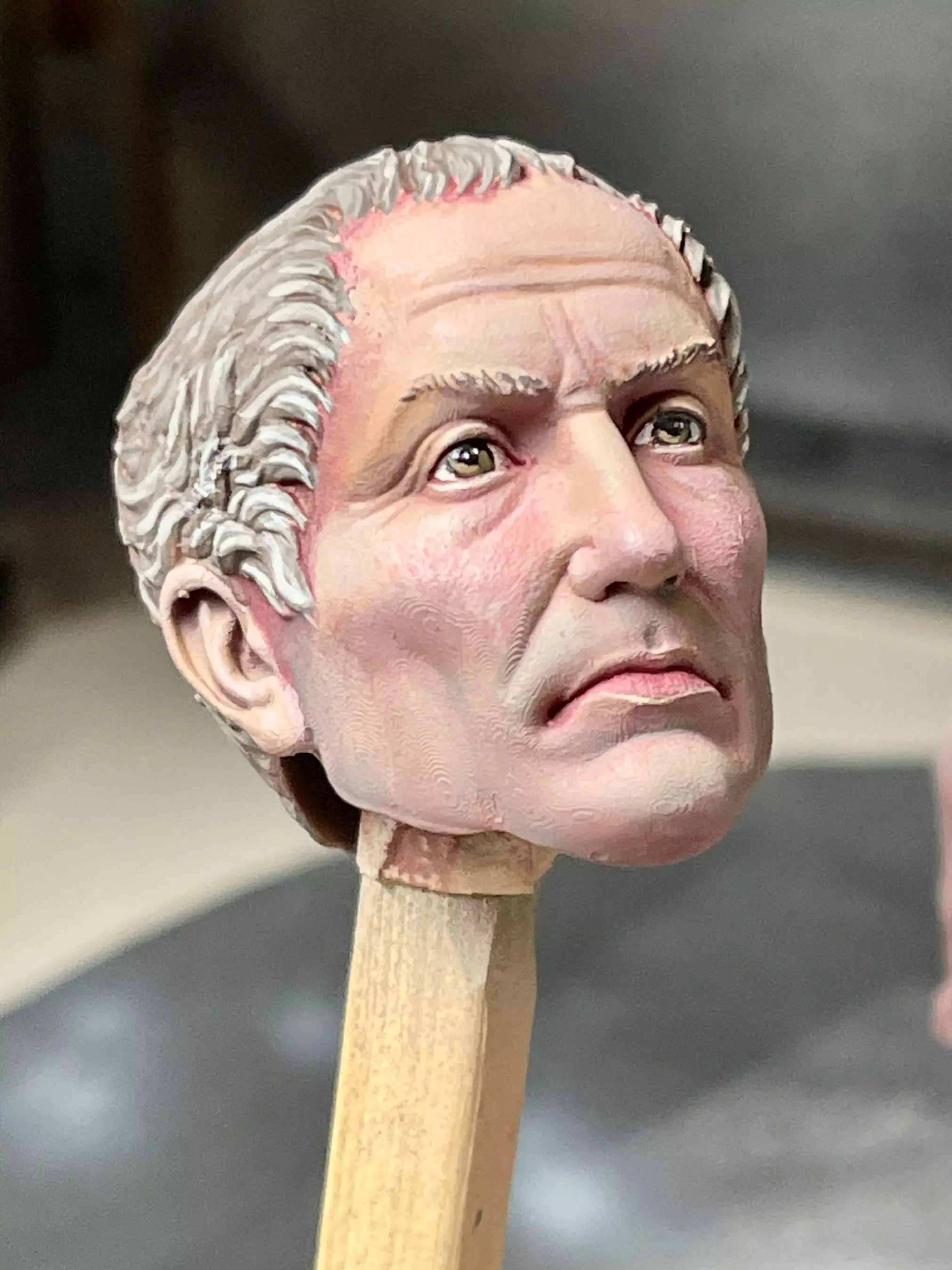 Julius Caesar Action Figure Head - The Most Famous Roman 3D print model_10