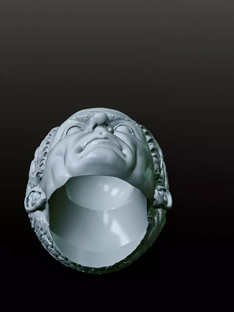 Julius Caesar Action Figure Head - The Most Famous Roman 3D print model_5