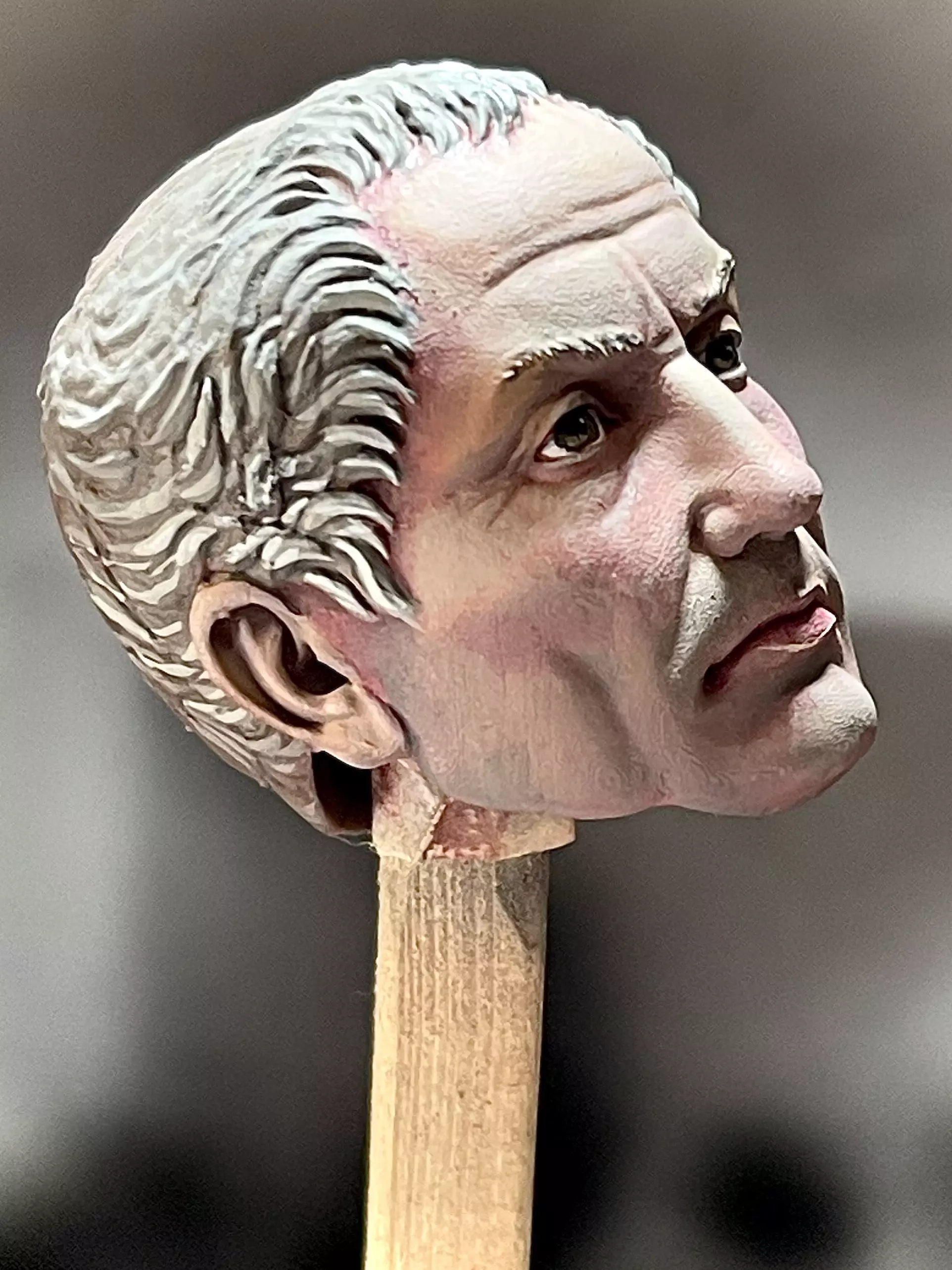 Julius Caesar Action Figure Head - The Most Famous Roman 3D print model_12