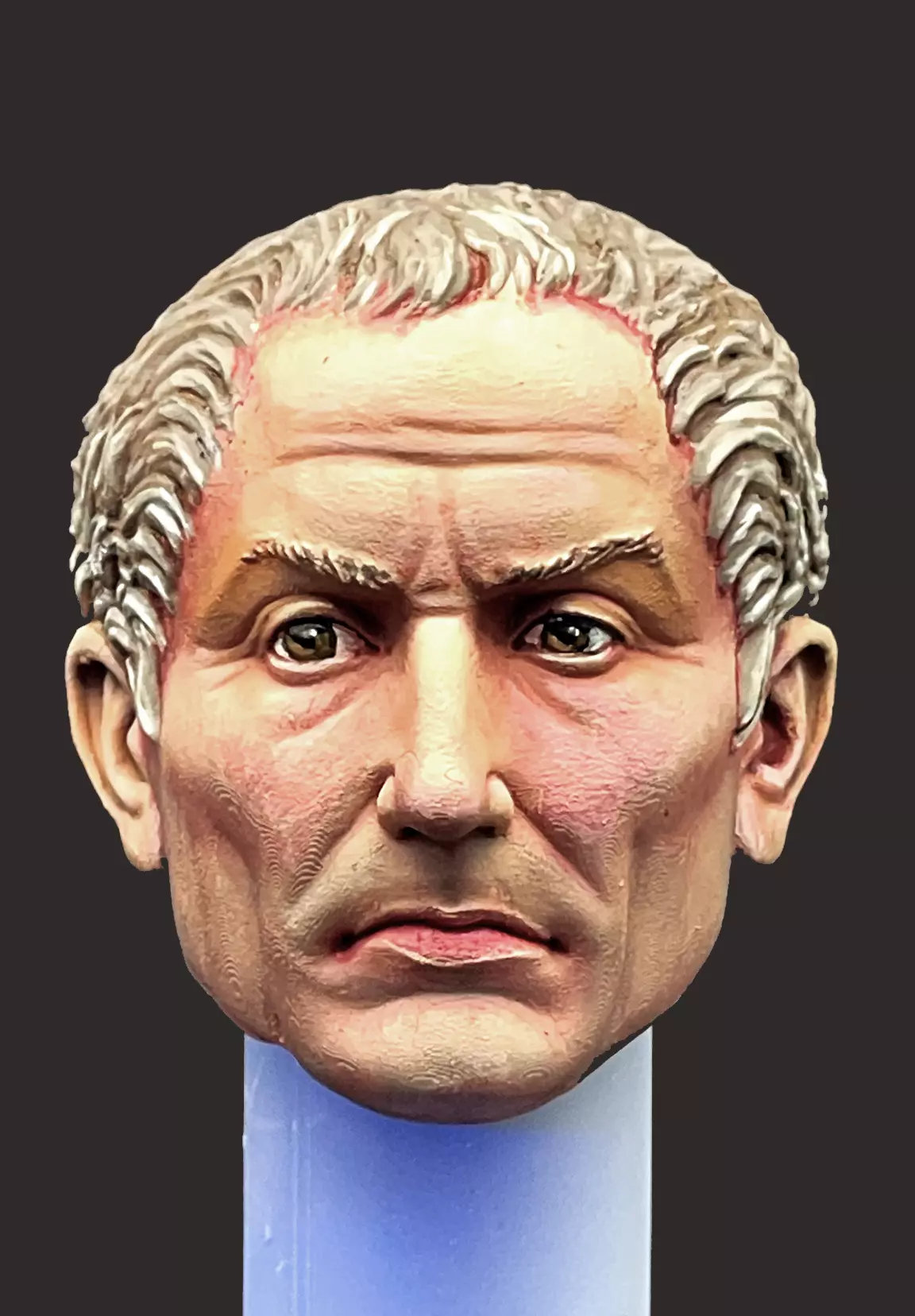 Julius Caesar Action Figure Head - The Most Famous Roman 3D print model_0