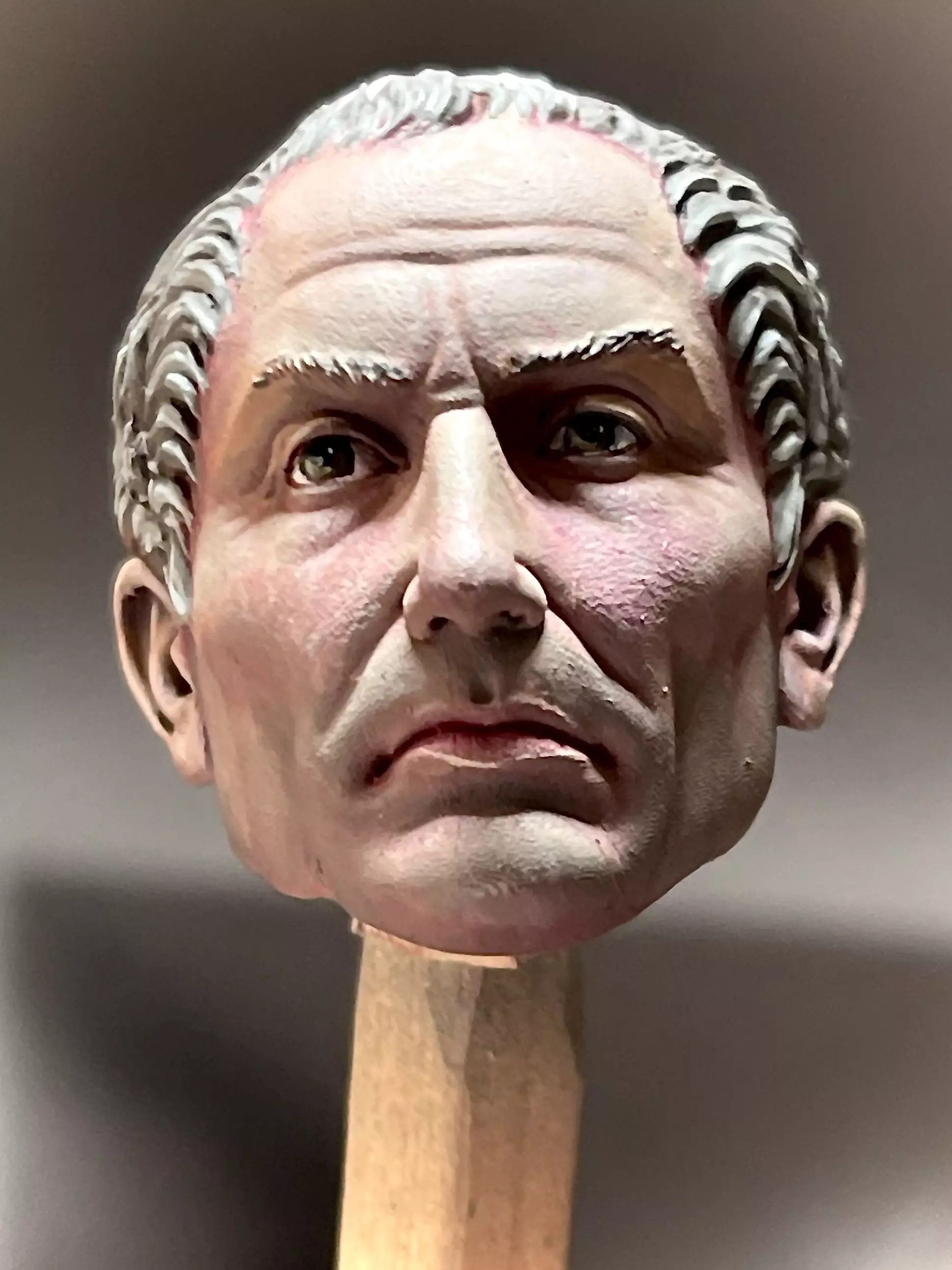 Julius Caesar Action Figure Head - The Most Famous Roman 3D print model_11