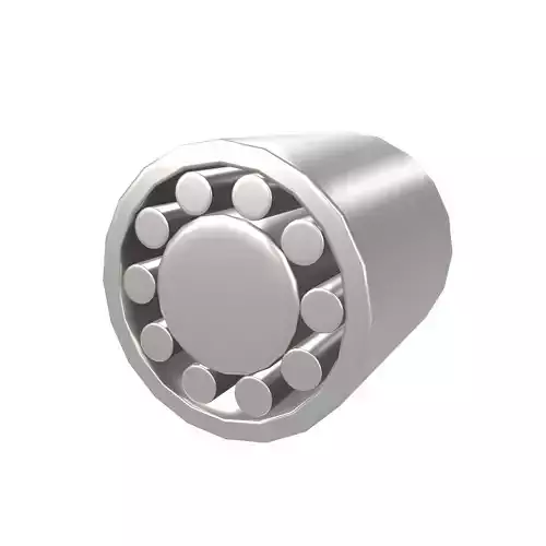Roller Bearing v1 001 Low-poly 3D model