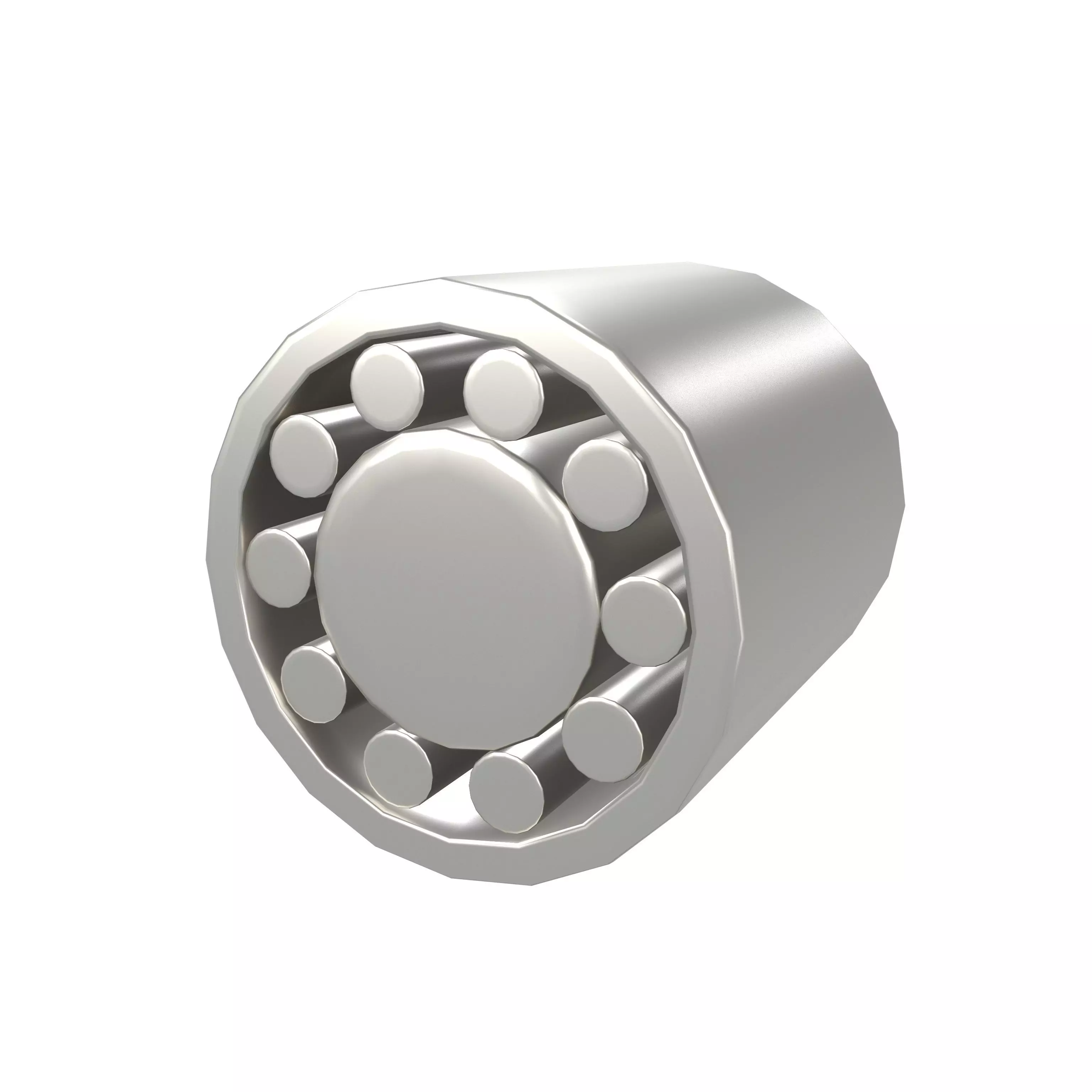 Roller Bearing v1 001 Low-poly 3D model