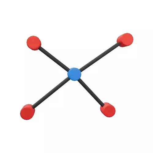 Two Colorable v1 001 Low-poly 3D model