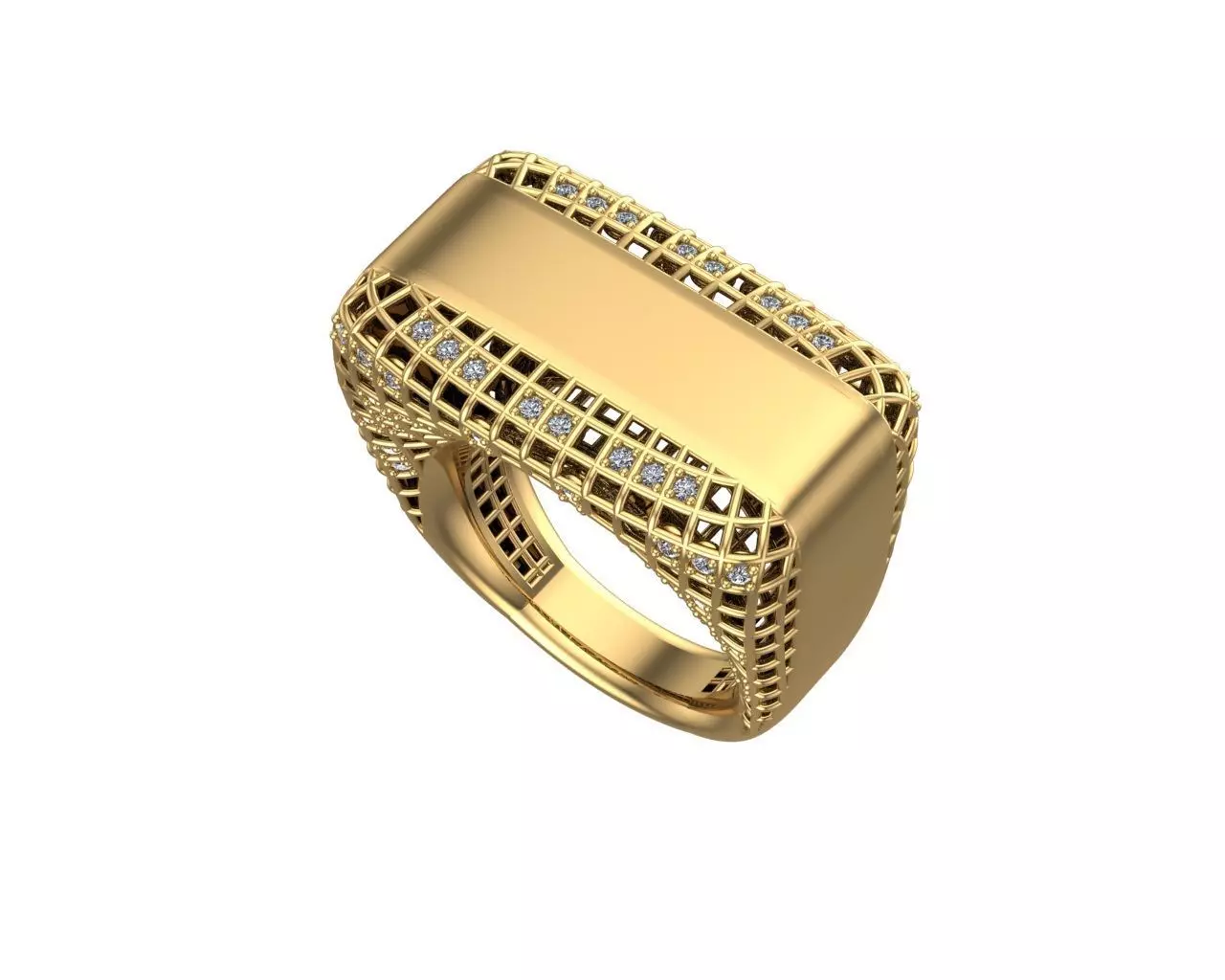 Ready Women Ring STL 3D Models 3D print model_0
