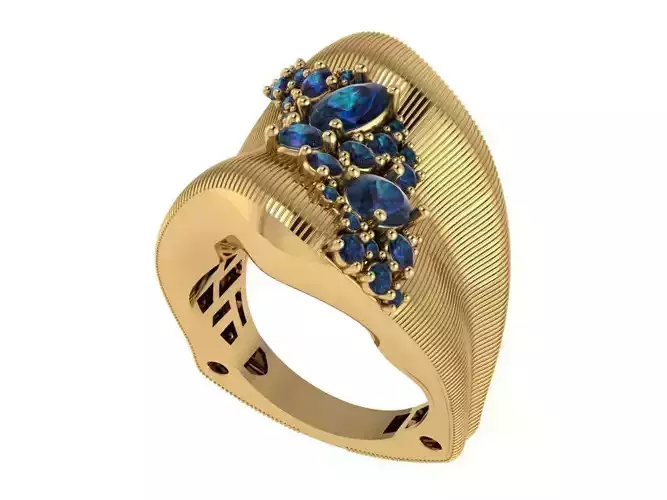Ready Women Ring STL 3D Models 